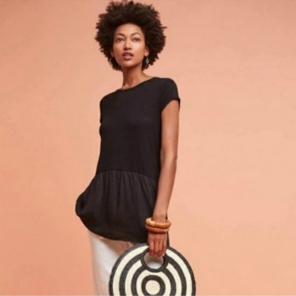 Dolan Black Tunic Top